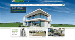 Desktop Screenshot of pfeifferzaun.at